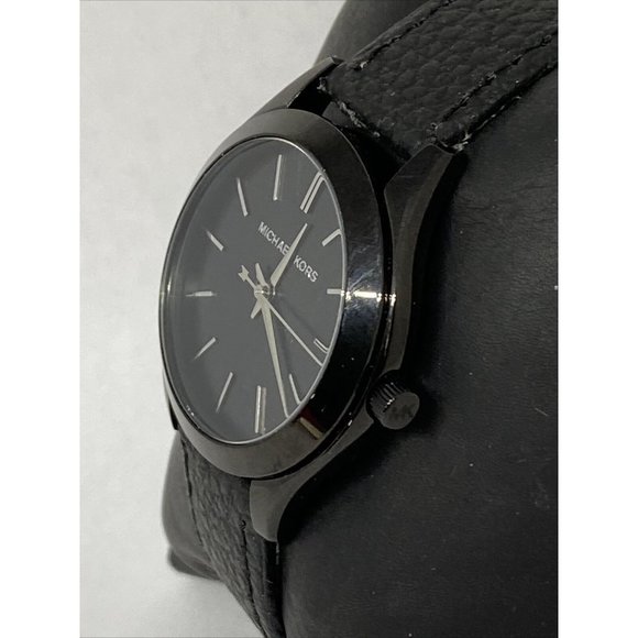 Michael Kors MK3587 Women\'s Black Leather Analog D main image 12